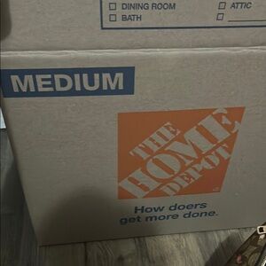 Medium Box with random clothes